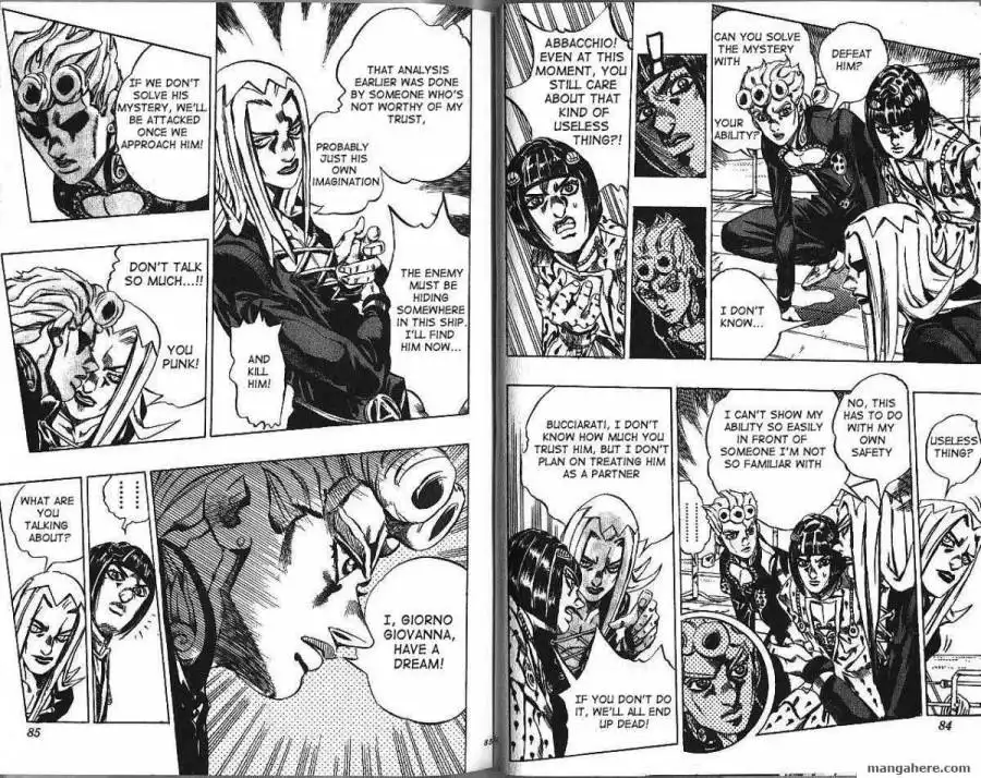 JoJo's Bizarre Adventure Part 5: Vento Aureo Chapter 3 40